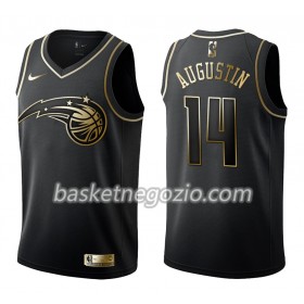 Canotte Uomo Orlando Magic D.J. Augustin 14 Nike Nero Golden Edition Swingman